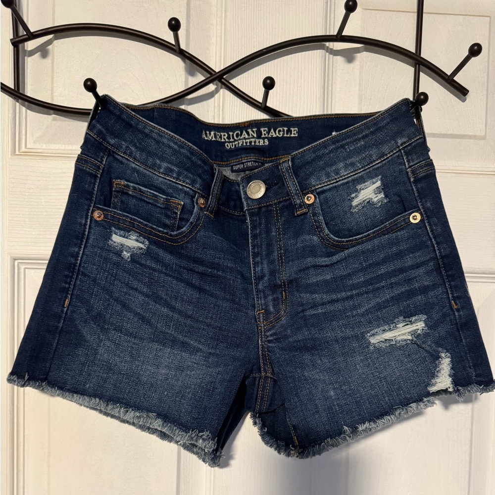 American Eagle StretchX Denim Shorts - 6